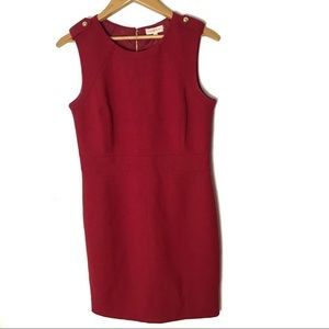Tory Burch Evelina shift sleeveless wool career 10